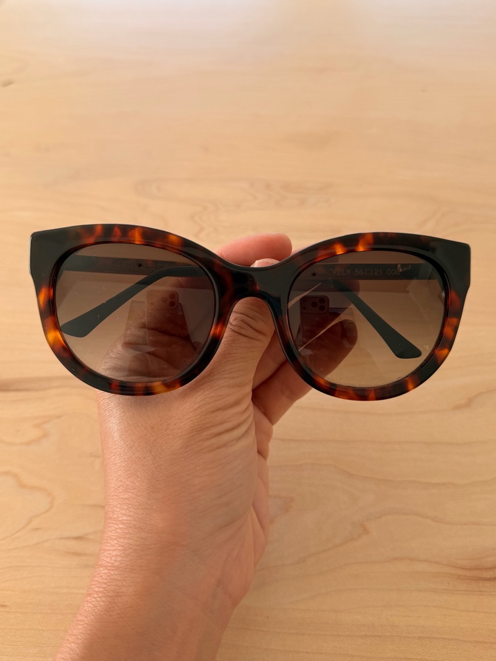 THIERRY LASRY Tortoiseshell Cat-Eye Sunglasses with Brown Lenses